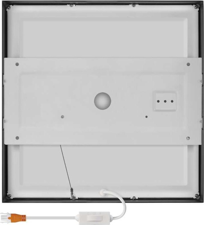 Produktbild Emos LED-Anbauleuchte NEXXO, quadratisch, schwarz, 28,5W, mit Change CCT (2700 lm)