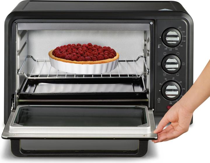 Immagine prodotto Moulinex OX4448 Optimo Forno Elettrico con Capacità di 19 L, Potenza 1380 W, Nero 71x117x81cm