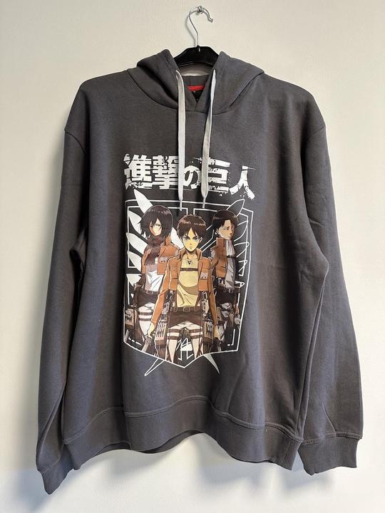 Produktbild NoName ATTACK ON TITAN - Sweat Capuche TRIO Grey (M) (M)