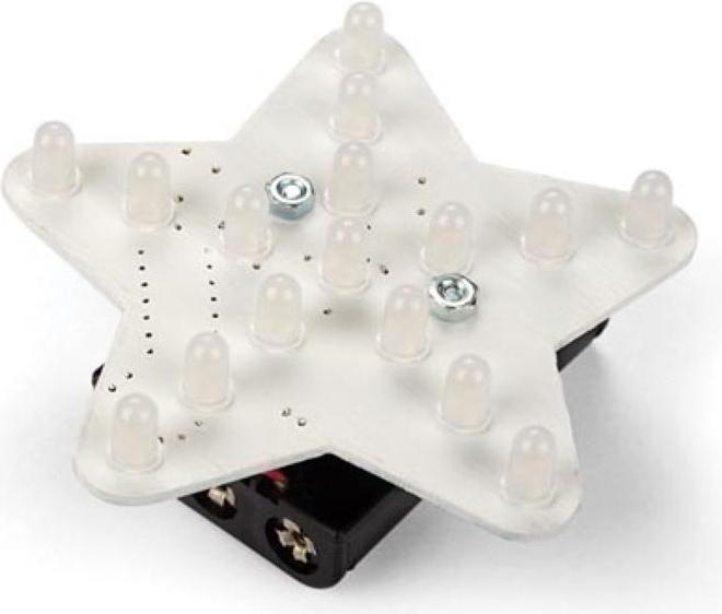 Actual product image Whadda Kit LED Star White