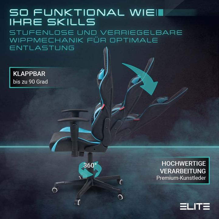 Actual product image Elite Gaming Chair MG200 Destiny