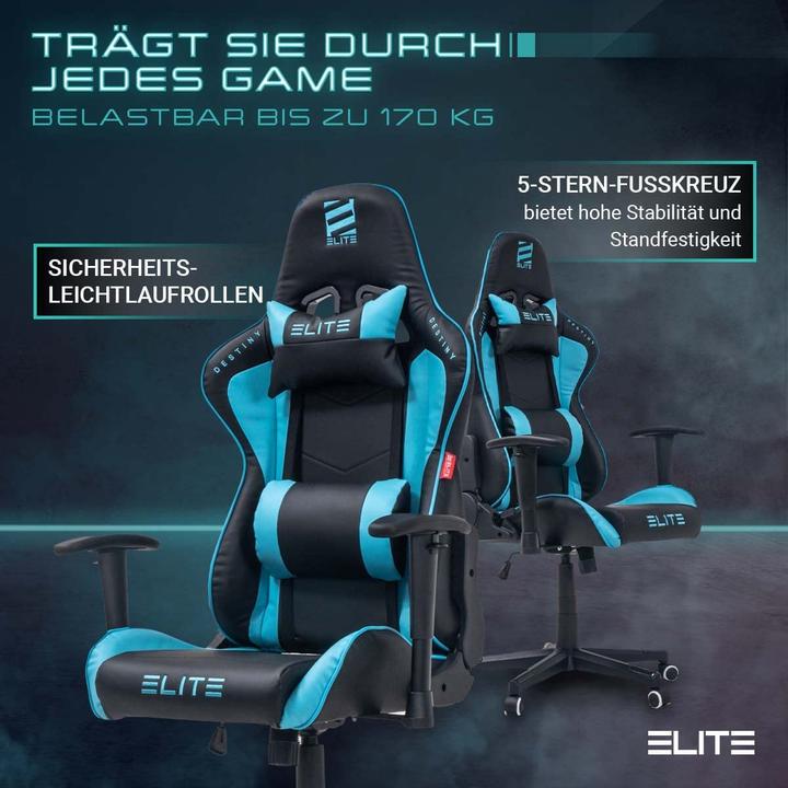 Actual product image Elite Gaming Chair MG200 Destiny