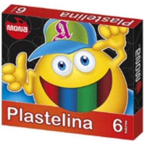 Monta Plastilin 6 Farben Mona