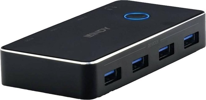 Image du produit Lindy Commutateur de partage USB 3.0 2:4