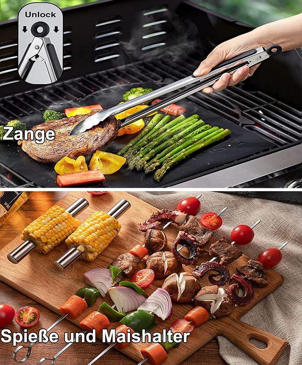 Produktbild Mujuze Grillbesteck Set