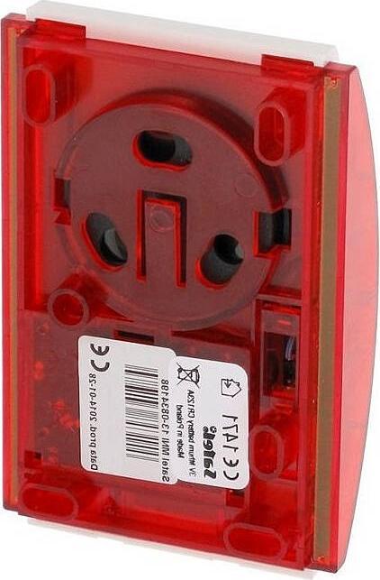 Immagine prodotto Satel SPW-210 R Sirena cablata per interni Rosso, Bianco