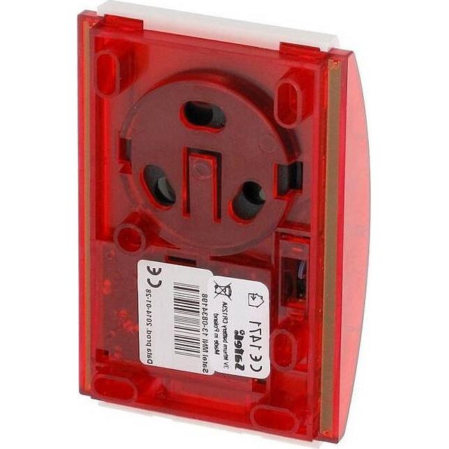 Thumbnail - Satel, Einbruchschutz + Alarmanlage, SPW-210 R Wired siren Indoor Red, White