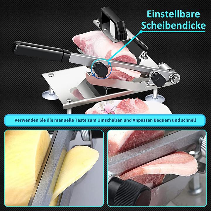 Produktbild Anmas Power Hammelfleisch Edelstahlschneidemaschine