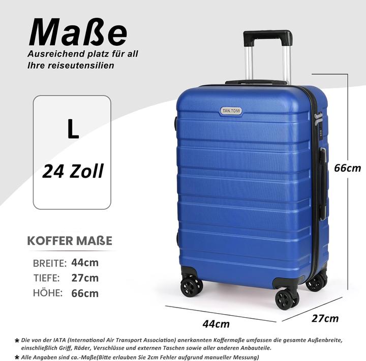 Actual product image Tan.Tomi Hartschalenkoffer