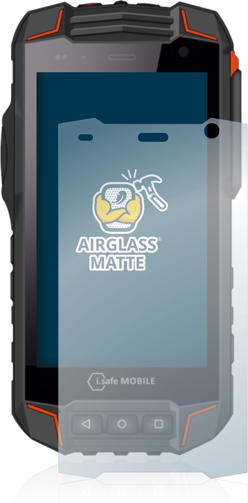 Produktbild BROTECT AirGlass Panzerglasfolie Matt (1 Stück, i.safe Mobile IS320.1, i.safe Mobile IS520.1, i.safe Mobile IS530.1)