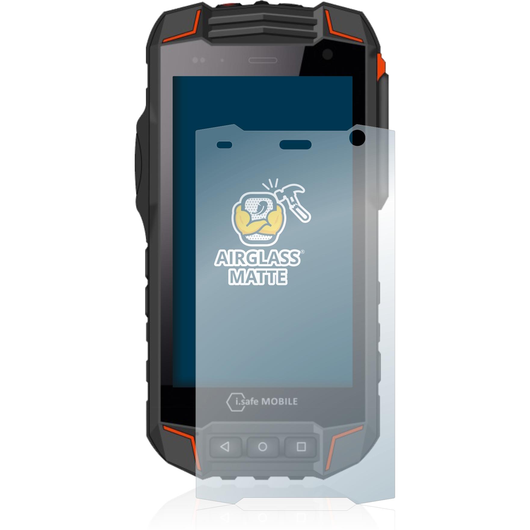 Thumbnail - BROTECT AirGlass Panzerglasfolie Matt (1 Stück, i.safe Mobile IS530.1, i.safe Mobile IS320.1, i.safe Mobile IS520.1), Sm...