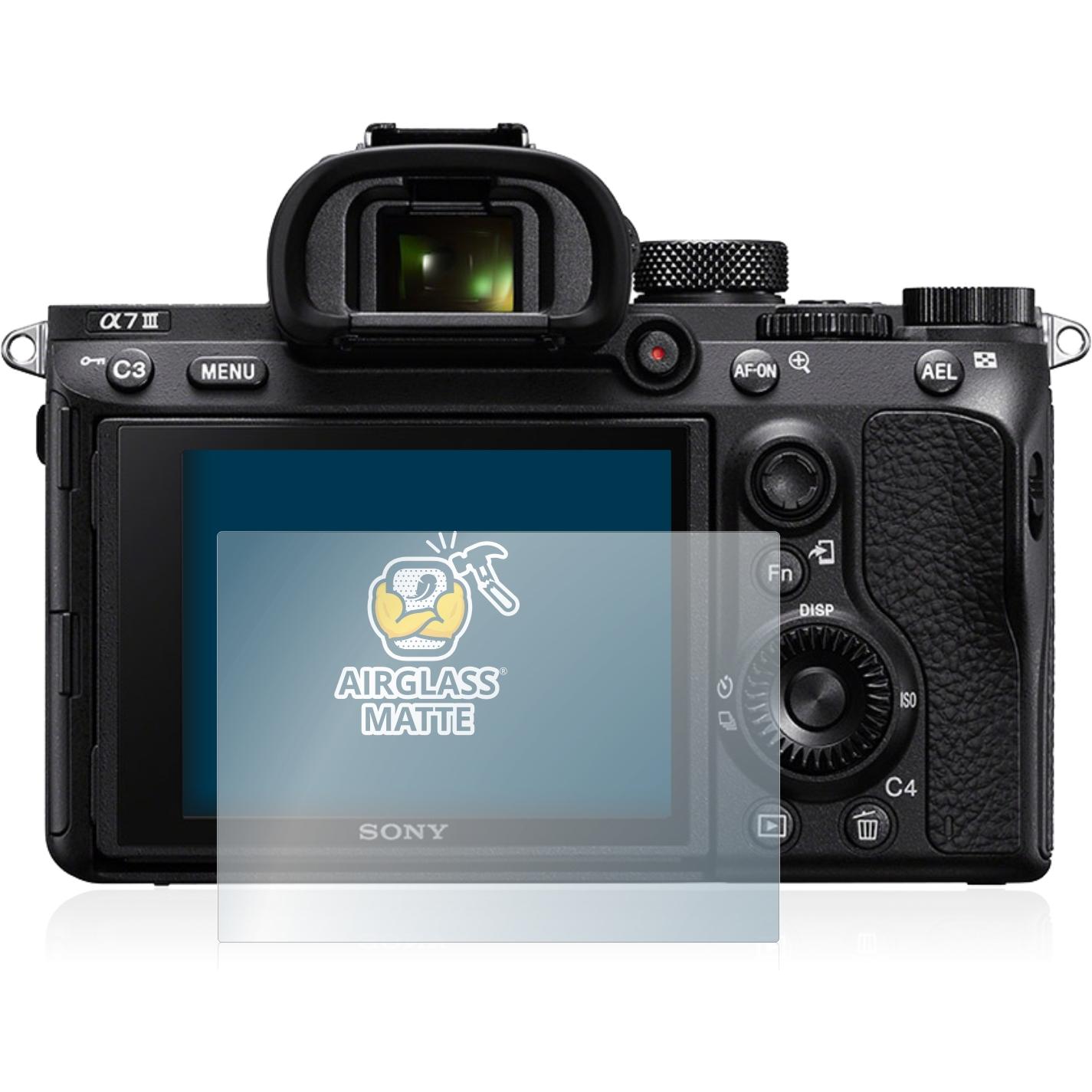 Thumbnail - BROTECT AirGlass Panzerglasfolie Matt (Displayschutz, alpha 7 III), Kameraschutz