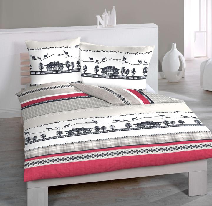 Produktbild Home Fashion Satin bedruckt (Duvetbezug, 160 x 210 cm)