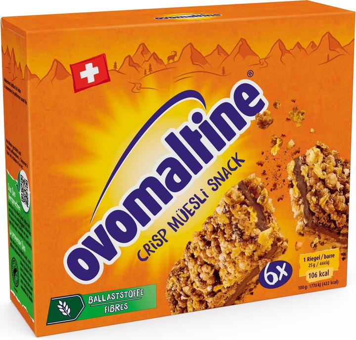 Actual product image Ovomaltine Crisp Muesli Snack (150 g)