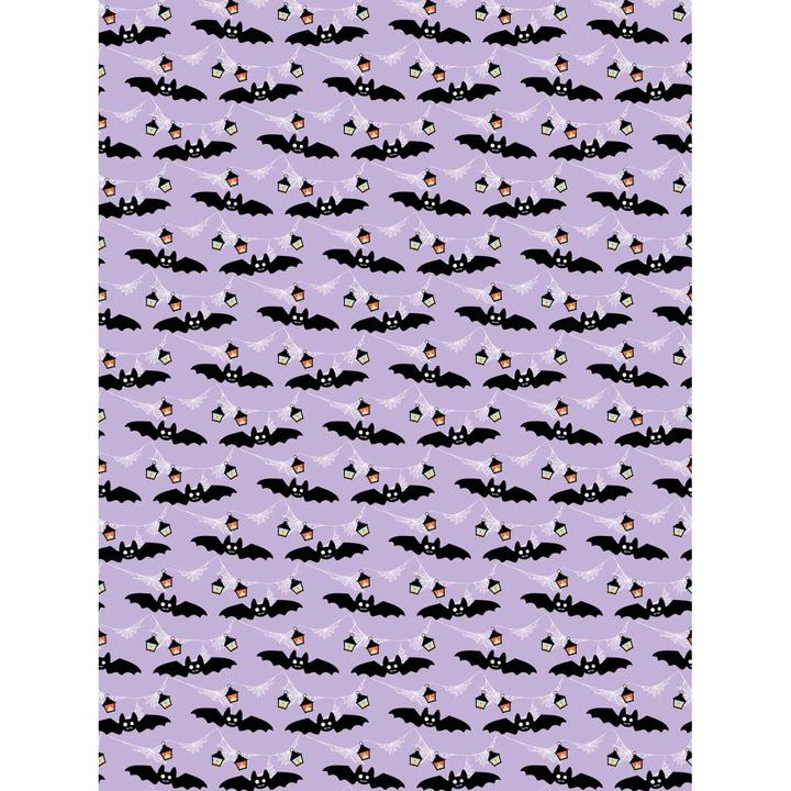 Produktbild Décopatch Pocket Hot-Foil Collection "Halloween Spinnen und Fledermäuse", 4er Set, 30 x... (30 x 40 cm)