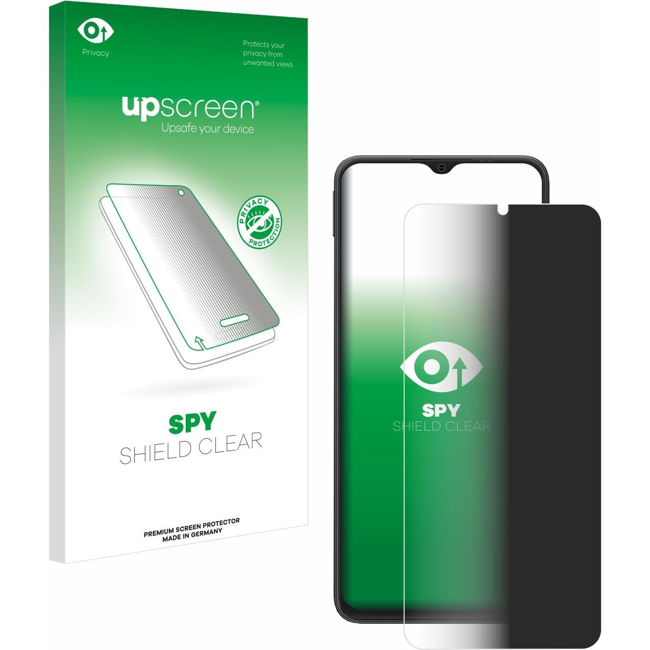 upscreen Sichtschutzfolie Anti-Spy Privacy Folie Blaulicht-Schutz (1 Stück, Blackview A8 Max), Smartphone Schutzfolie, B...