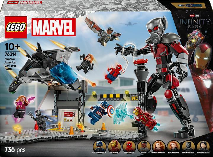 Produktbild LEGO Captain America: Civil War Actionduell (LEGO Marvel)