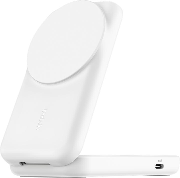 Belkin UltraCharge 2-in-1 Qi2 Ladestation (25 W)