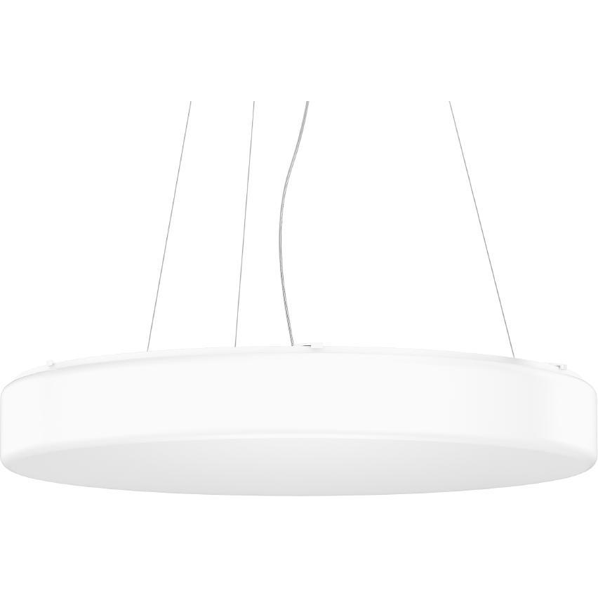 RZB, Pendelleuchte, Flat Polymero Kreis XXL, 100 W, 11300 lm, 840, weiss, DALI Pendelleuchten, D 1040 H 150, 122°, Ku (1...