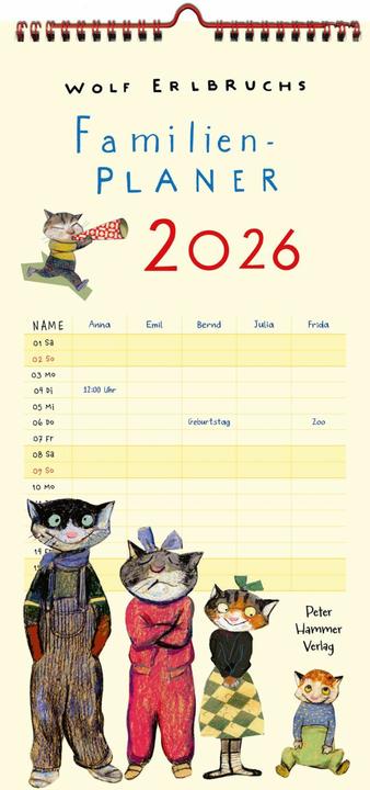 Hammer Fitness Wolf Erlbruchs Familienplaner 2026