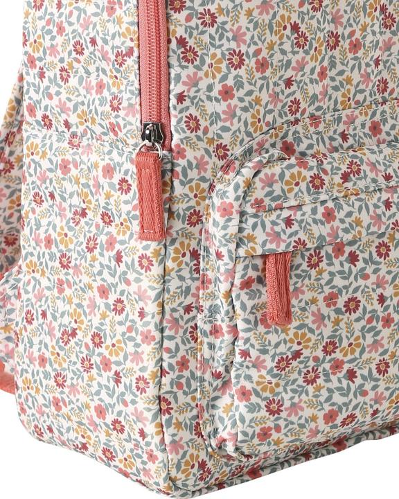 Image du produit Vertbaudet Geblümter Mädchen Grundschul-Rucksack BERGAMOTTE