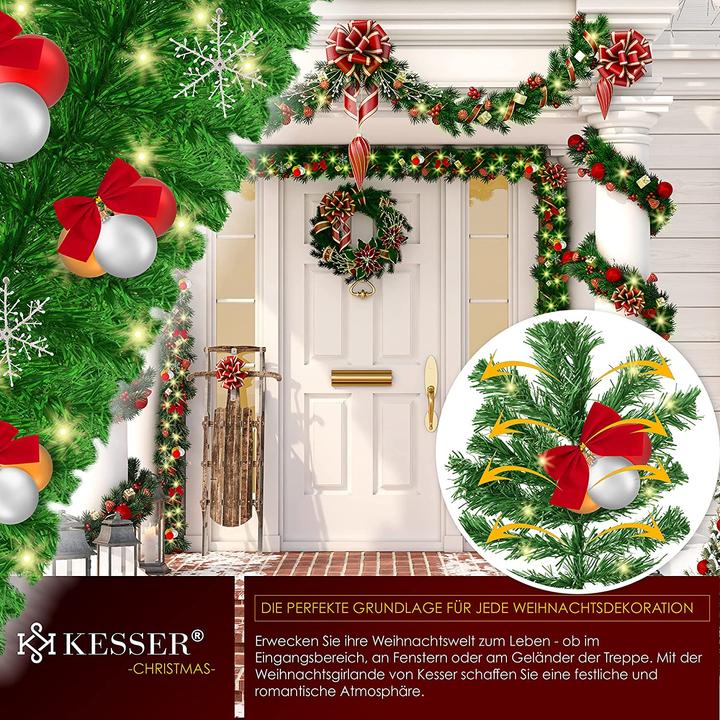 Produktbild Kesser Weihnachtsgirlande 5m mit Beleuchtung