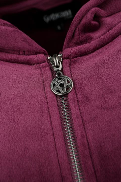 Produktbild Gothicana by EMP Weiche Nicki Kapuzenjacke (L)