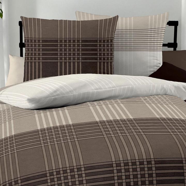 Produktbild Kaeppel Biber Bettwäsche Zones (Bettwäsche Set, 135x200 cm + 80x80 cm)