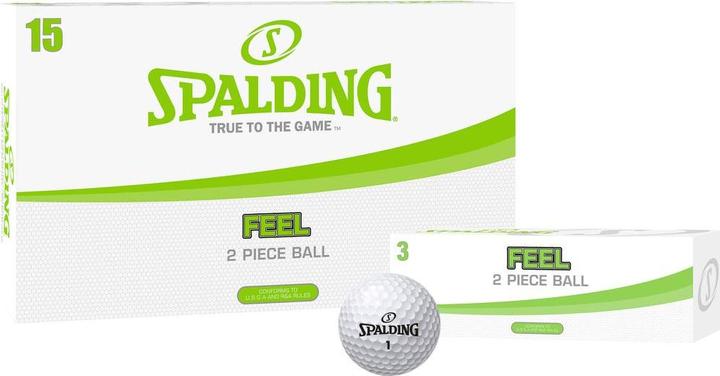 Produktbild Spalding Golfbälle Feel 15er Set