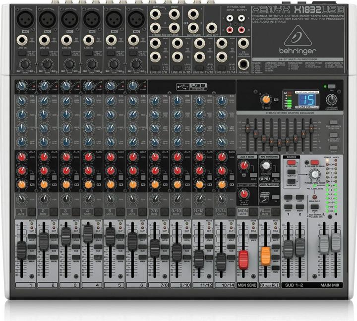 Produktbild Behringer Xenyx X1832USB (Studio- und Livemixer)