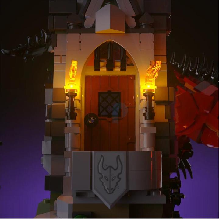 Produktbild Light my bricks LMB 2.0 LED Licht Set für LEGO 21348 Dungeons & Dragons: Die Sage vom Roten Drachen