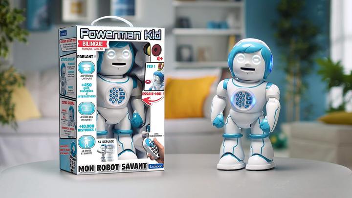 Produktbild Lexibook Powerman Kid Lernroboter ROB90FR (Deutsch, Englisch, Französisch)