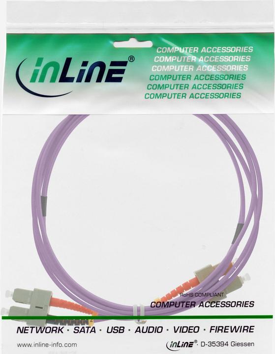 Productafbeelding InLine Glasvezel duplex kabel (1 m)