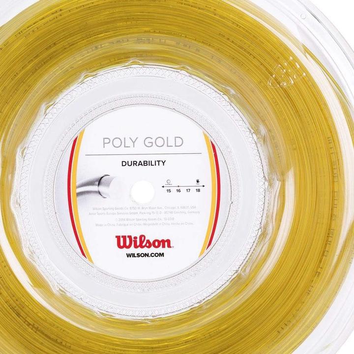 Actual product image Wilson Poly Gold 130 string roller