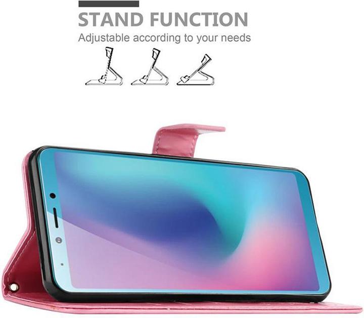 Image du produit Cadorabo Couverture du livre de fleurs (Samsung Galaxy A6s)