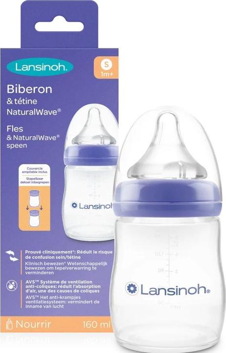 Actual product image Lansinoh Baby bottle (160 ml)