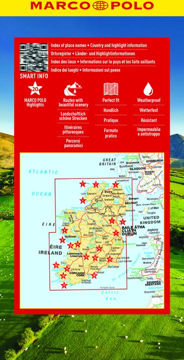 Actual product image Travel Map Ireland 1:350.000