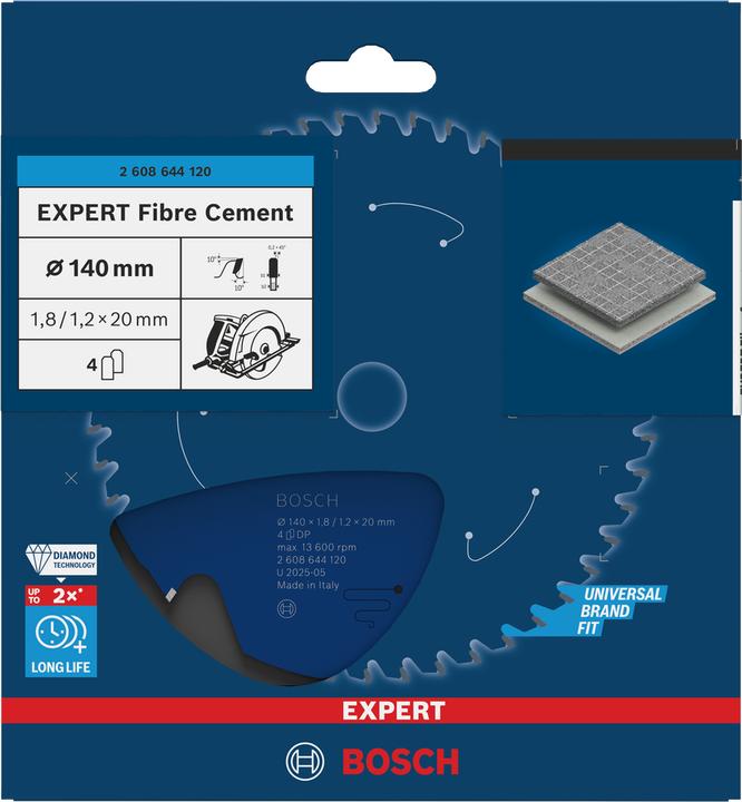 Actual product image Bosch Professional Zubehör Expert for Fibre Cement