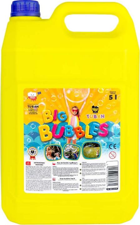 Actual product image Tuban Soap Bubble Liquid - 5 L (TU3603)