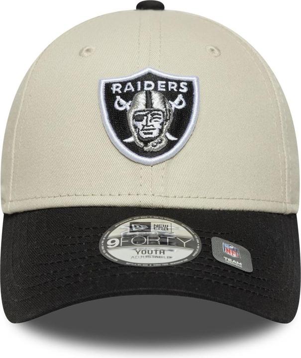 Produktbild New Era 9Forty Kinder Cap - Las Vegas Raiders beige - Child