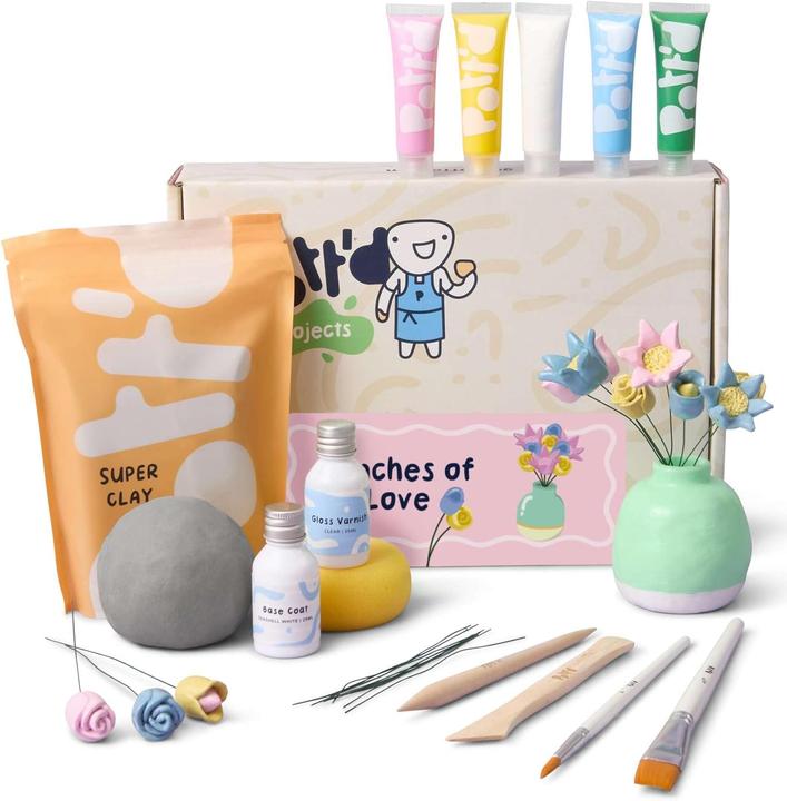 Image du produit Pott'd Mini-Töpfer-Set Bündel der Liebe