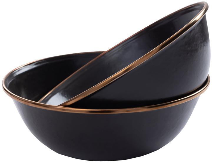 Actual product image Barebones Enamel Bowl Set Ensemble de 2 bols
