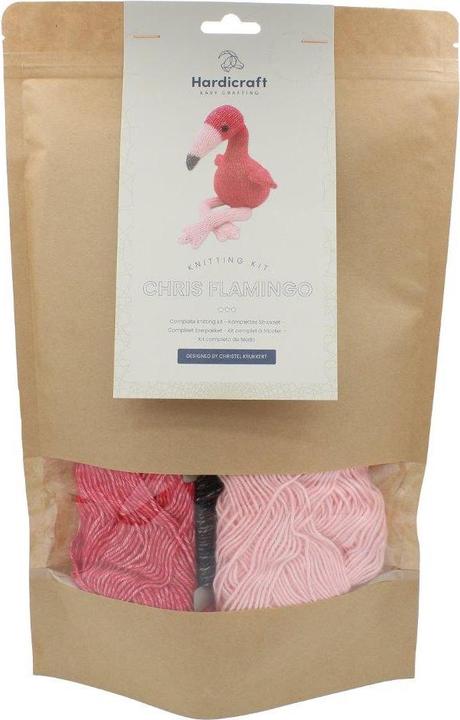 Actual product image Hardicraft Chris Flamingo - Knitting set