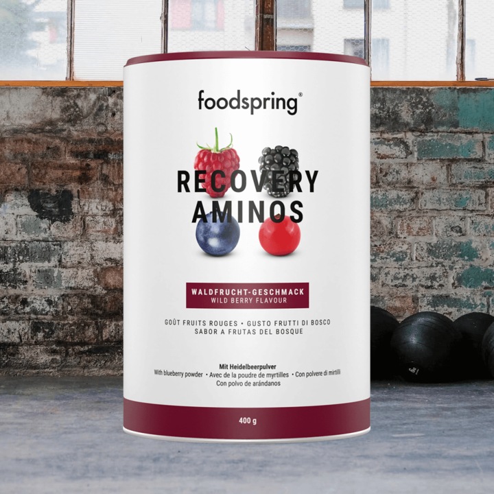 Actual product image Foodspring Recovery Aminos (1 pcs., 400 g)