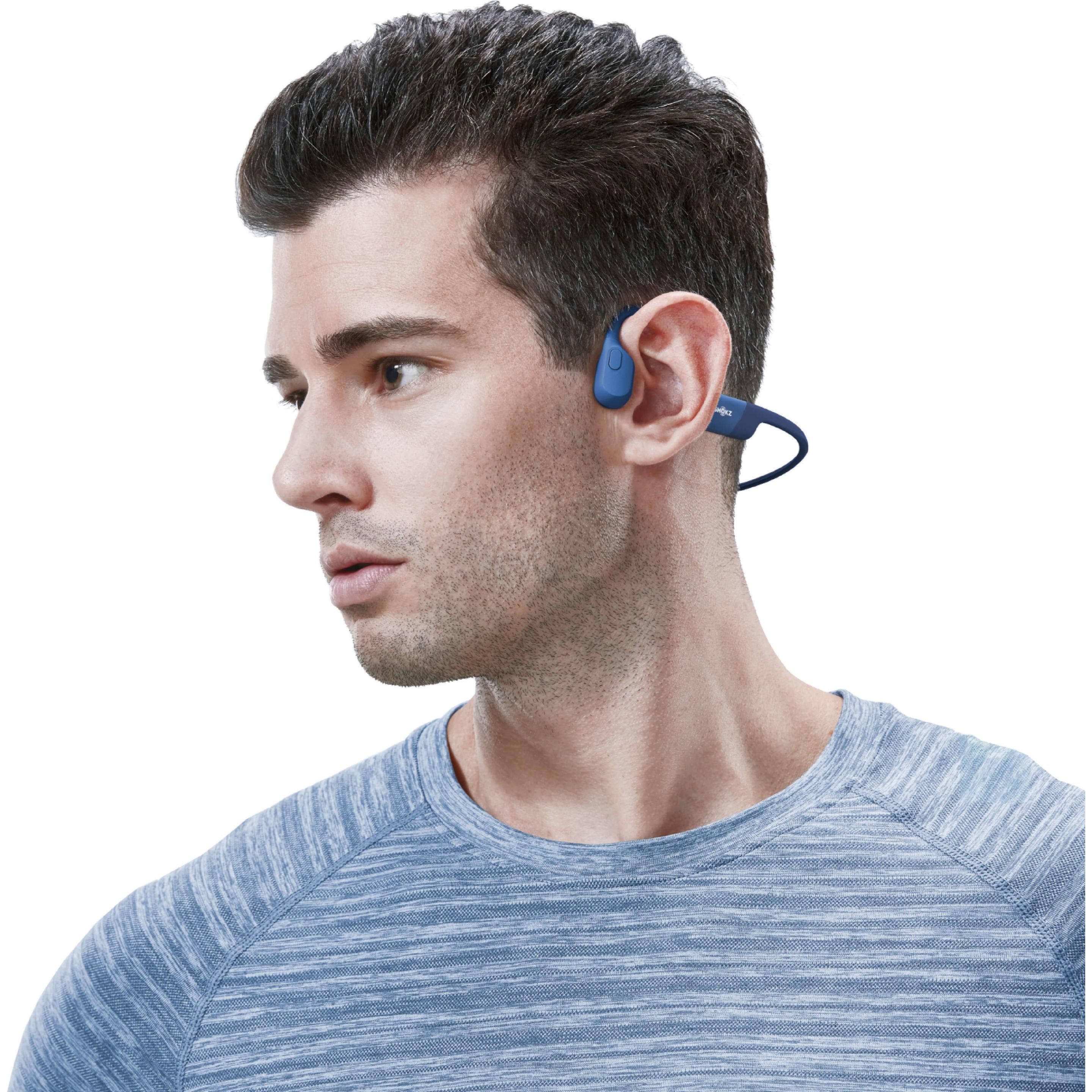 Thumbnail - Shokz OpenRun (keine Geräuschunterdrückung, 8 h, Kabellos), Kopfhörer, Blau