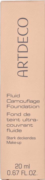 Produktbild Artdeco Fluid Camouflage Foundation - Make-up 20 ml 45 Natural Camel (Neutral 45 Natural Camel)