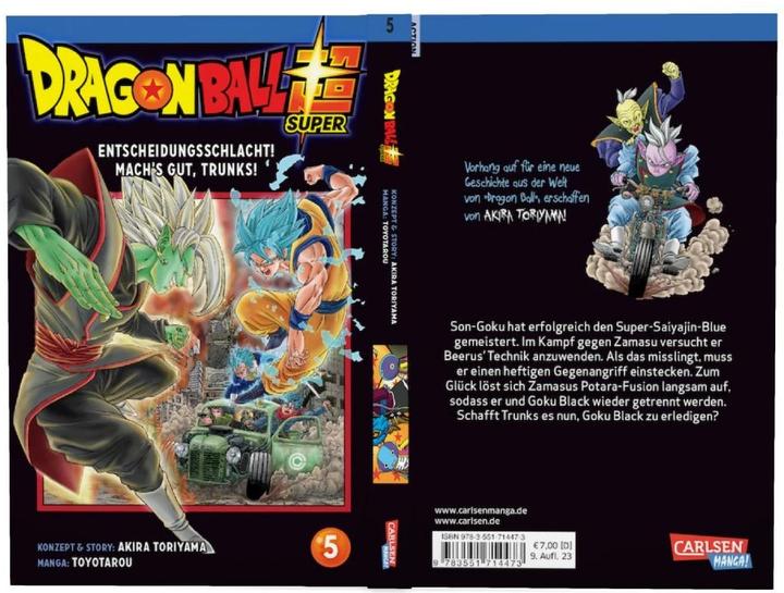 Actual product image Dragon Ball Super 5 (German, Akira Toriyama (Original Story), 2019)