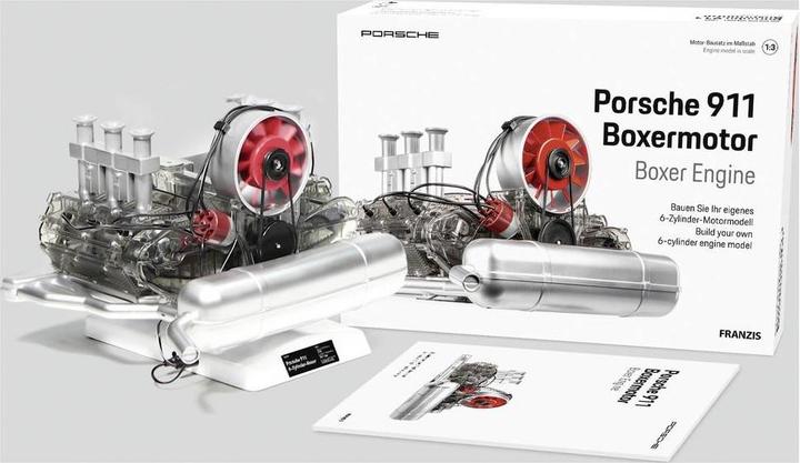 Actual product image Franzis Porsche 911 Boxermotor, Motorbausatz im Massstab 1:3