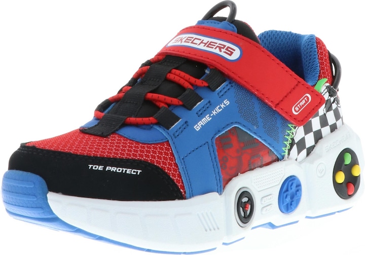 Skechers 402260L/BLMT Gametronix Kinder Jungen Sneaker Turnschuhe Halbschuhe blau/rot/mehrfarbig