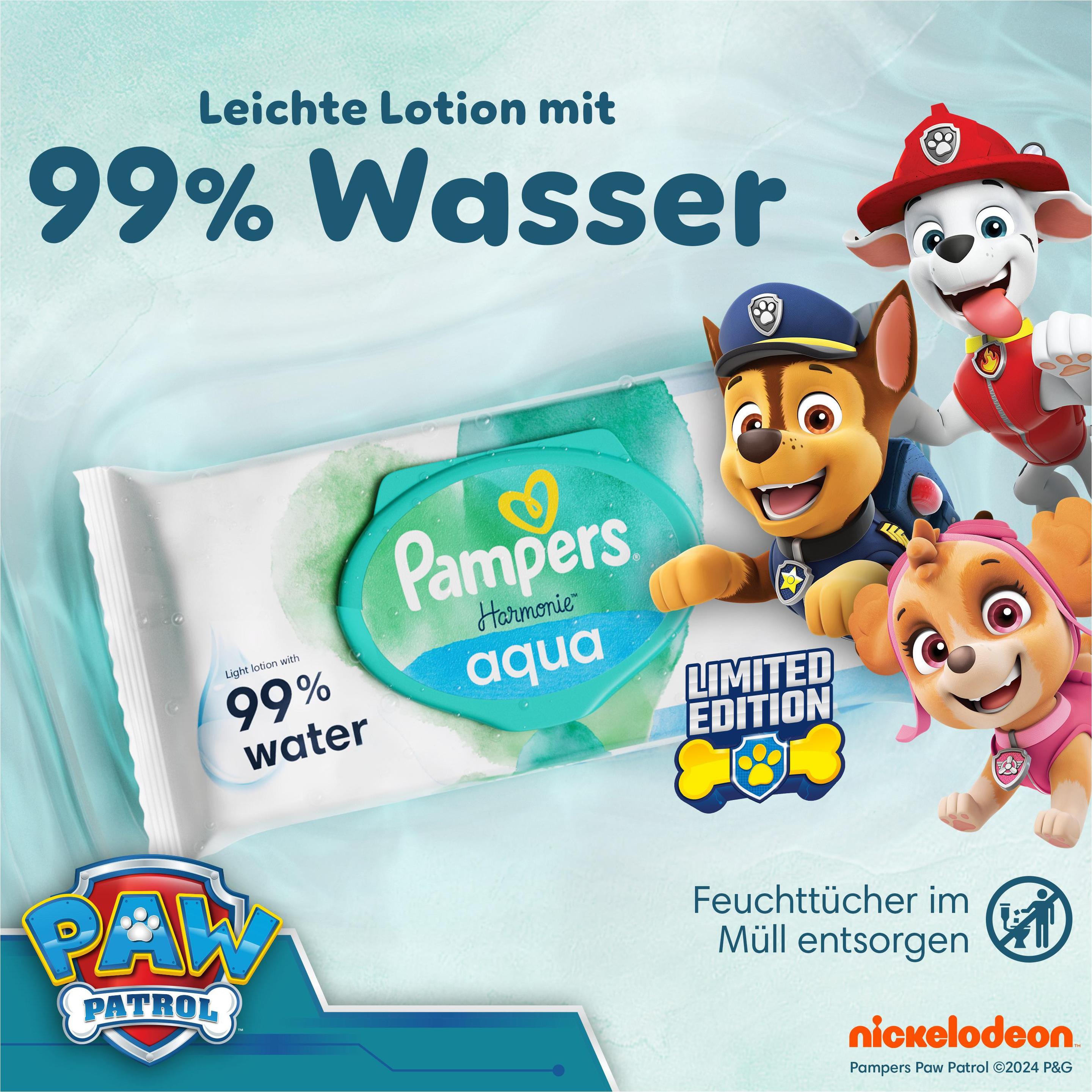 Thumbnail - Pampers Harmonie Aqua (144 Stück)